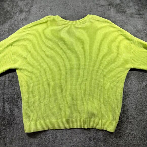 Loft Sweater LOT Pullover Henley Off Shoulder Navy Blue Yellow Size XL C130 - Picture 9 of 14